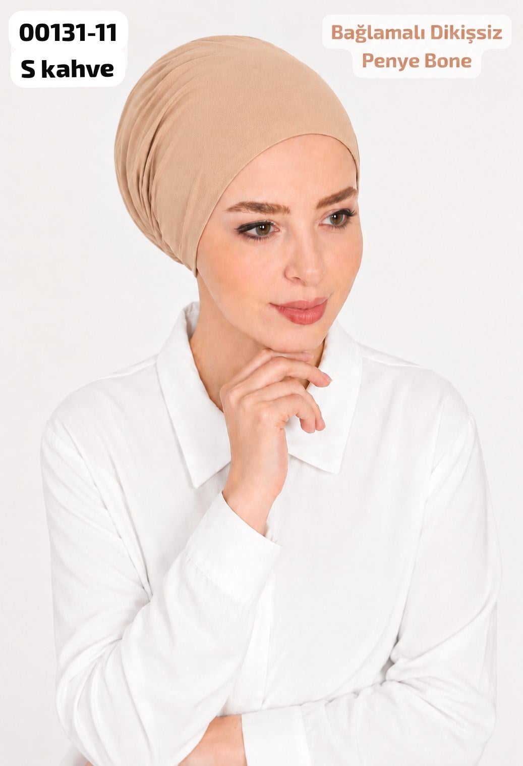 00131 Dikişsiz Penye Bone Bağlamalı