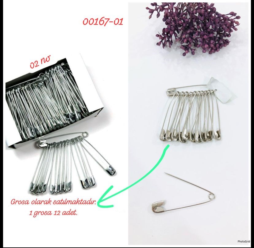 00167 Çengelli İğne No:2