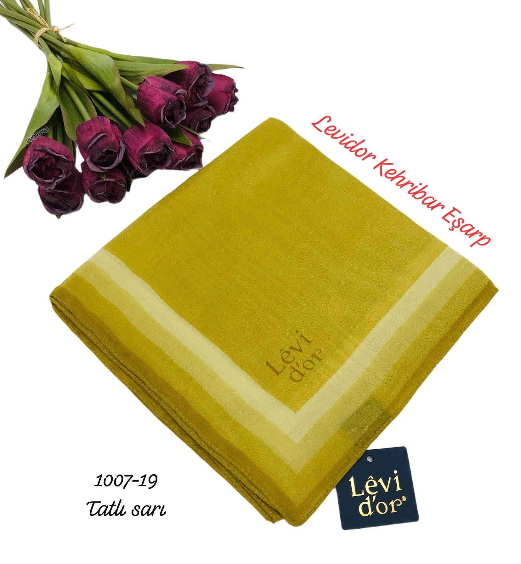 1007 Levideor Kehribar Eşarp
