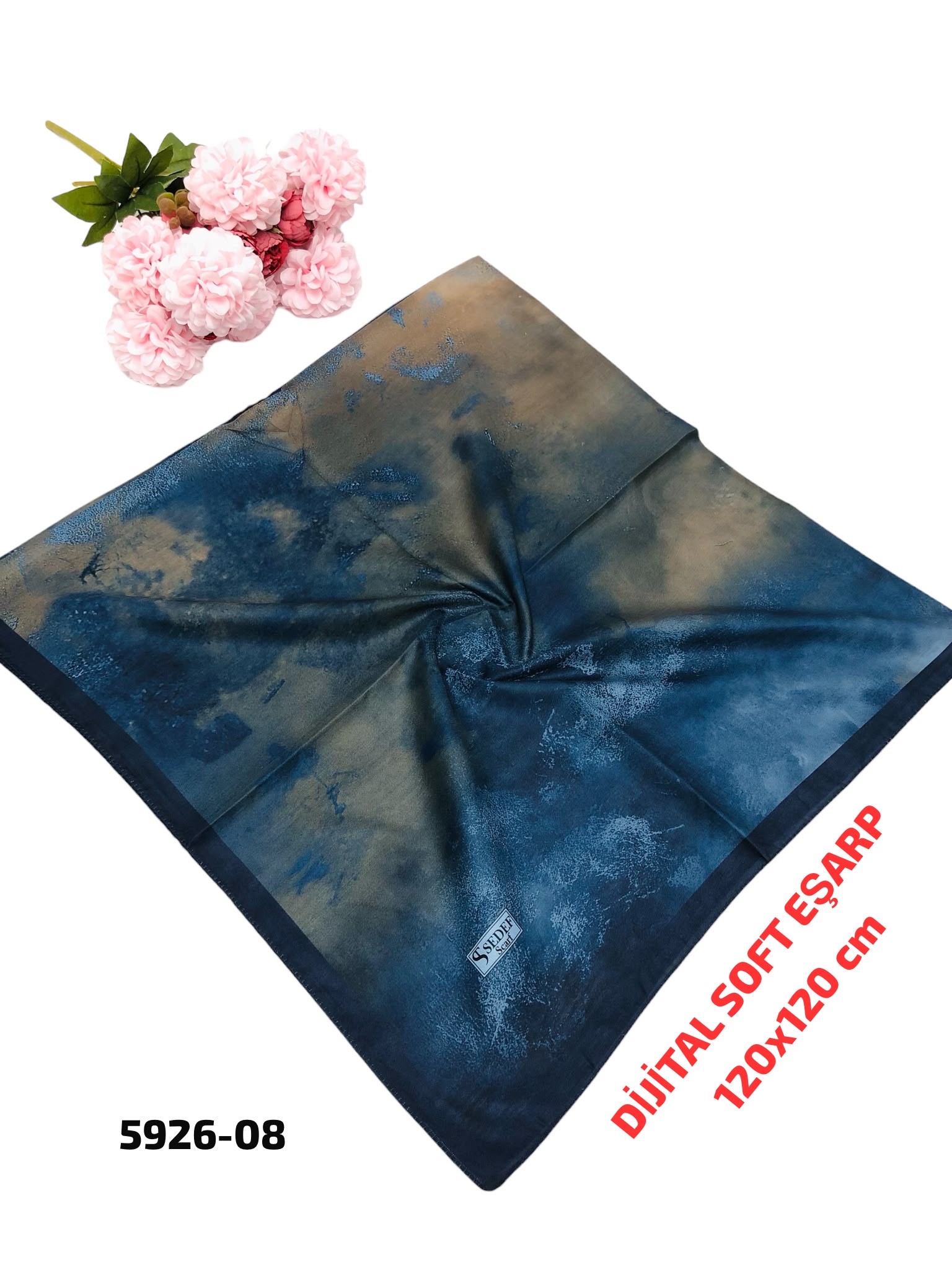 120 cm Soft Eşarp Büyük Eşarp