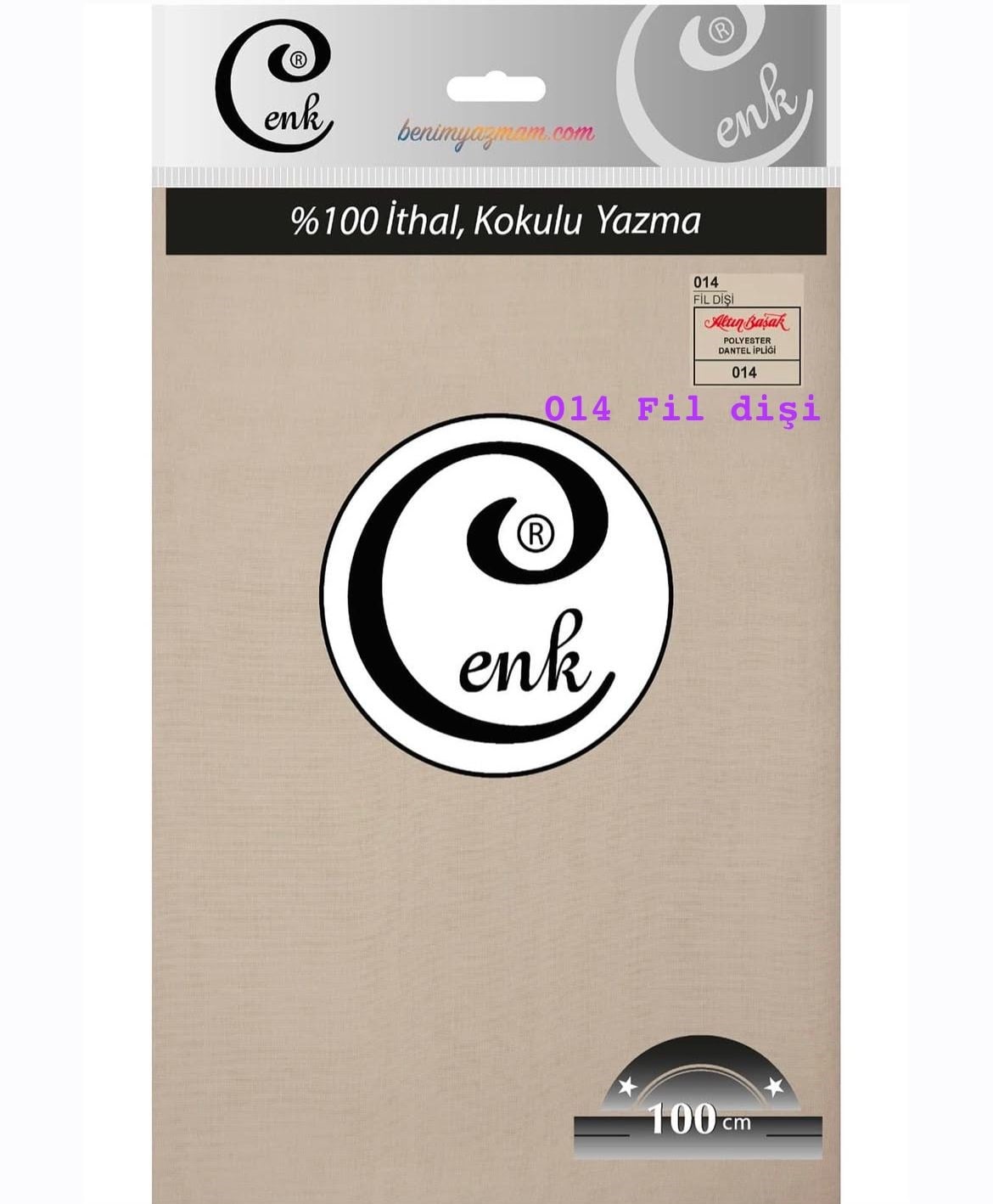3001 Cenk 100 Cm Düz Poşetli Yazma