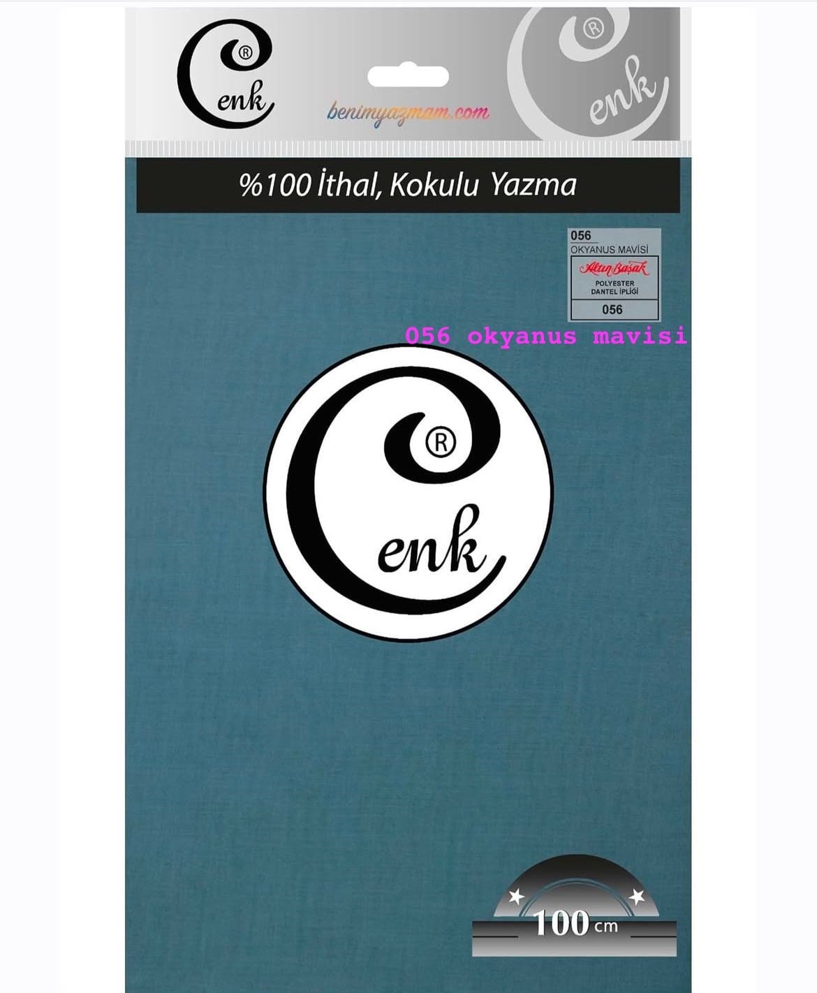 3001 Cenk 100 Cm Düz Poşetli Yazma