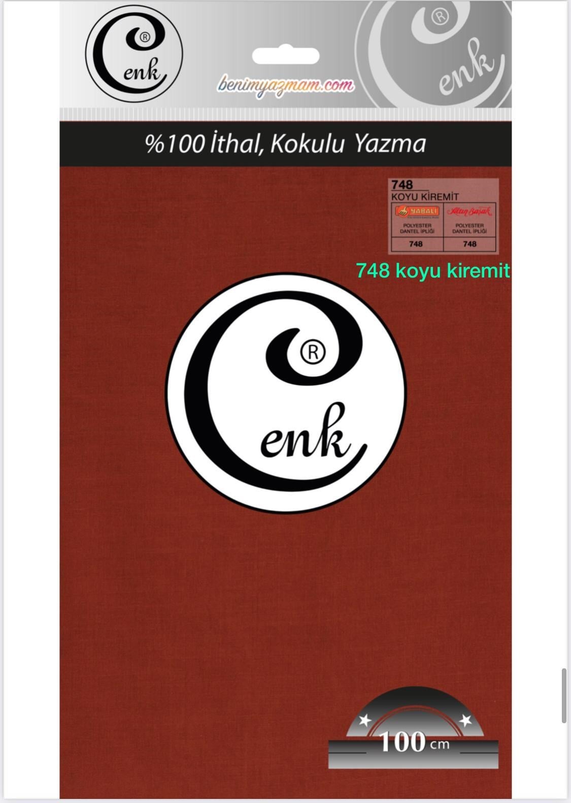 3001 Cenk 100 Cm Düz Poşetli Yazma
