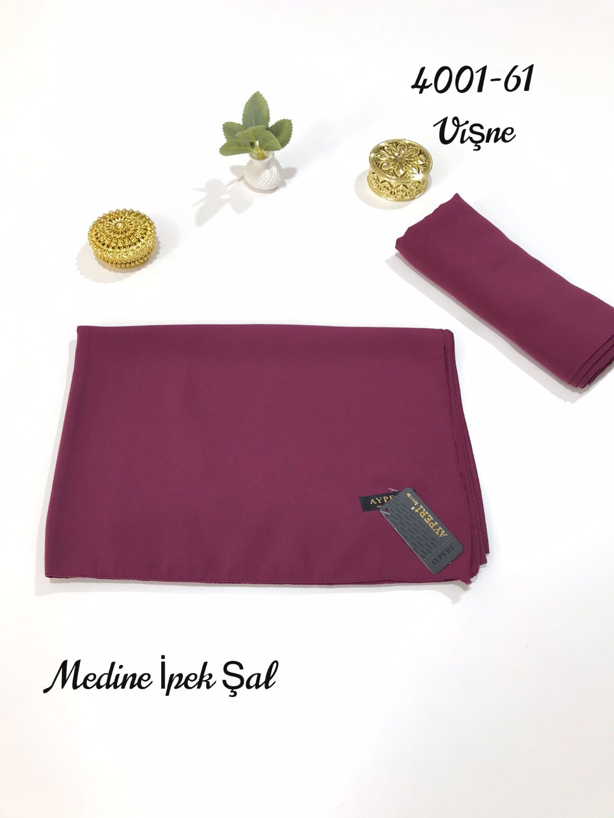 4001 Medine ipek Şal 75X195