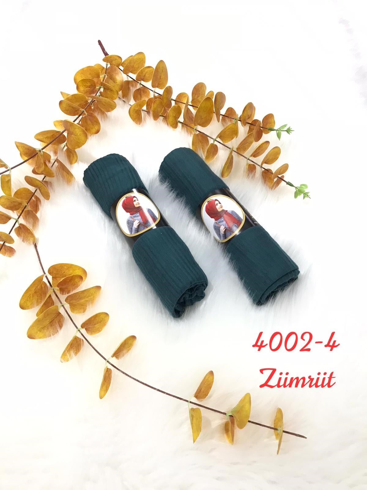 4002 Pliseli Pratik Şal