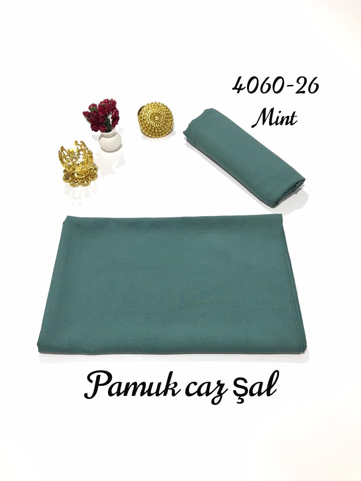 4060 Pamuk Cazz Şal