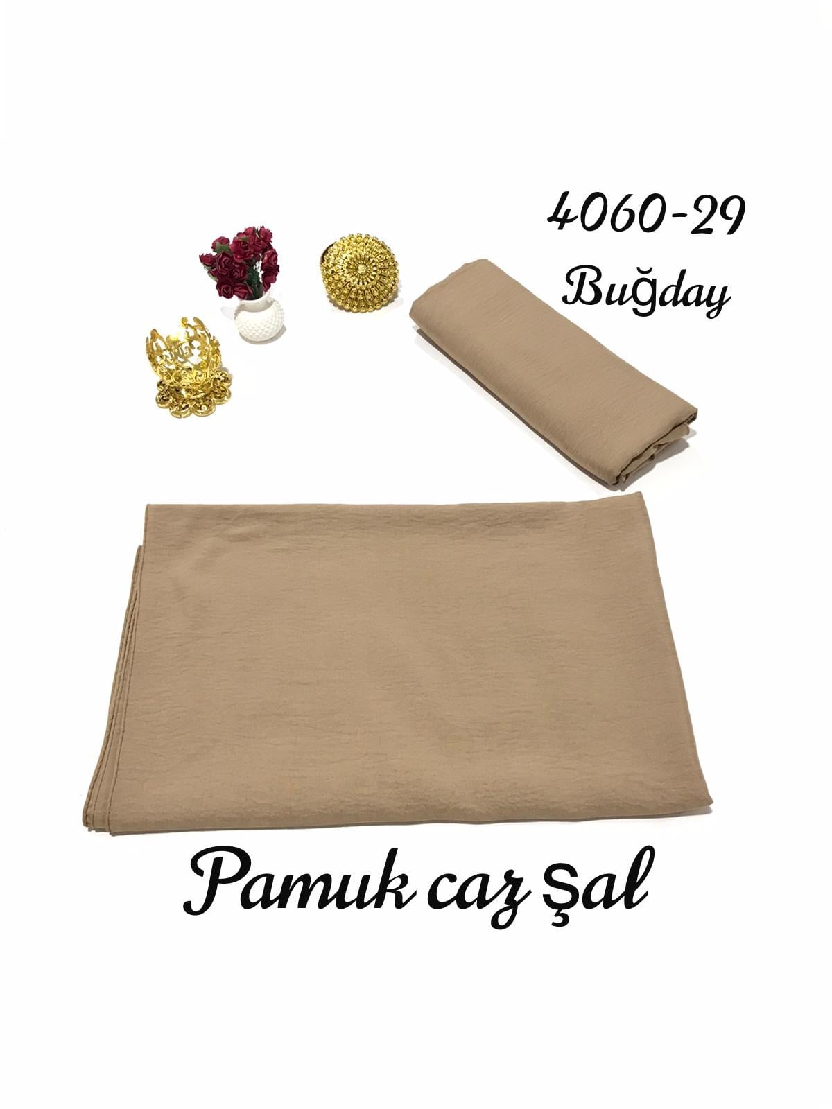 4060 Pamuk Cazz Şal