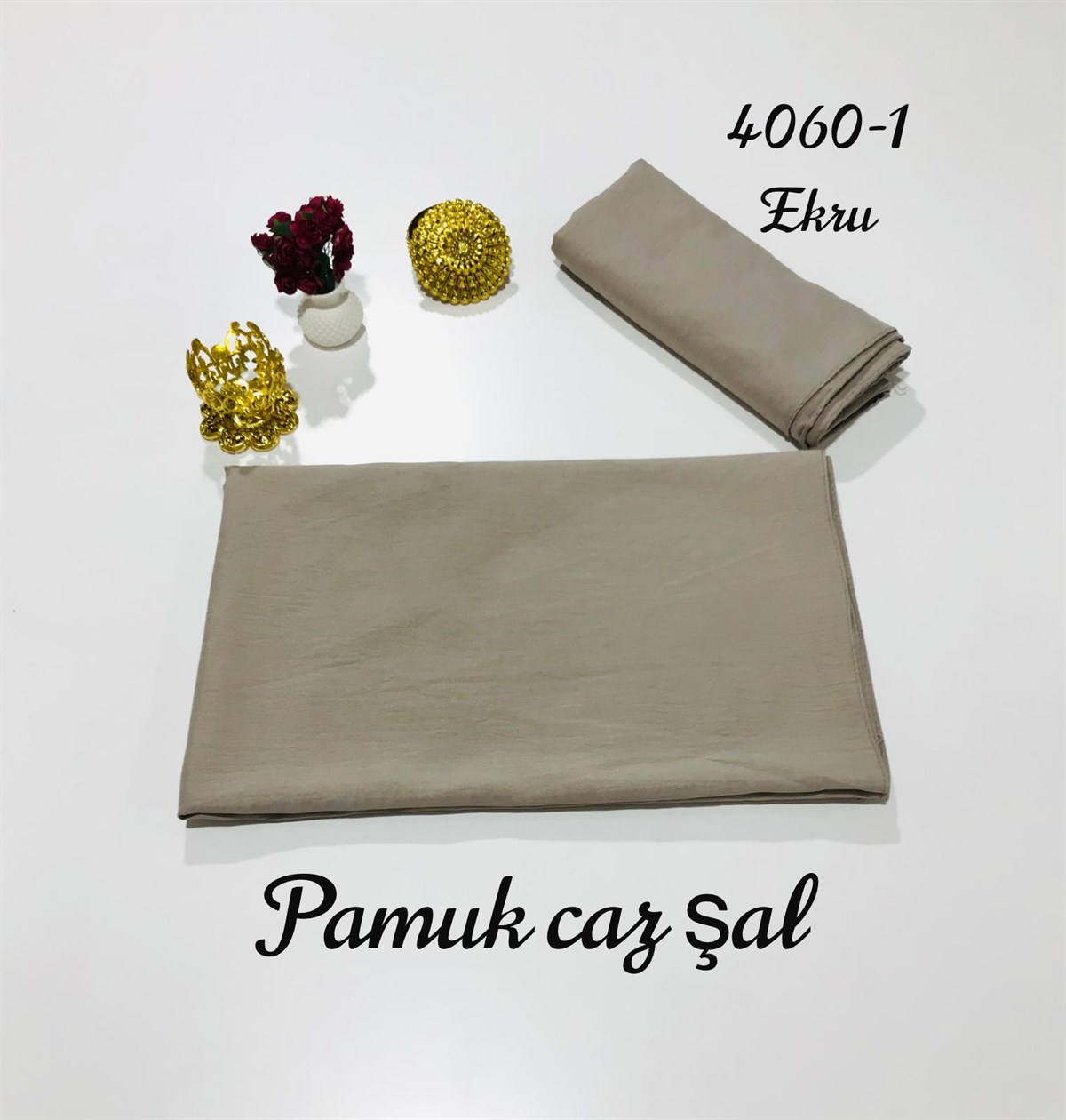 4060 Pamuk Cazz Şal