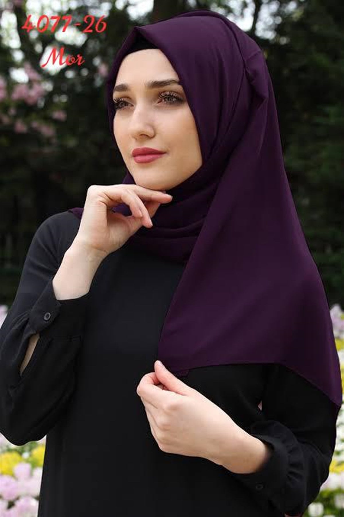 4077 Multi Şifon Şal