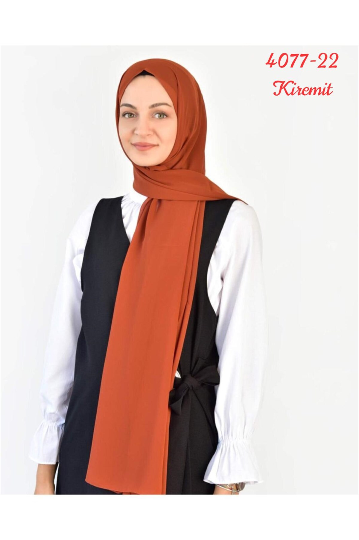 4077 Multi Şifon Şal