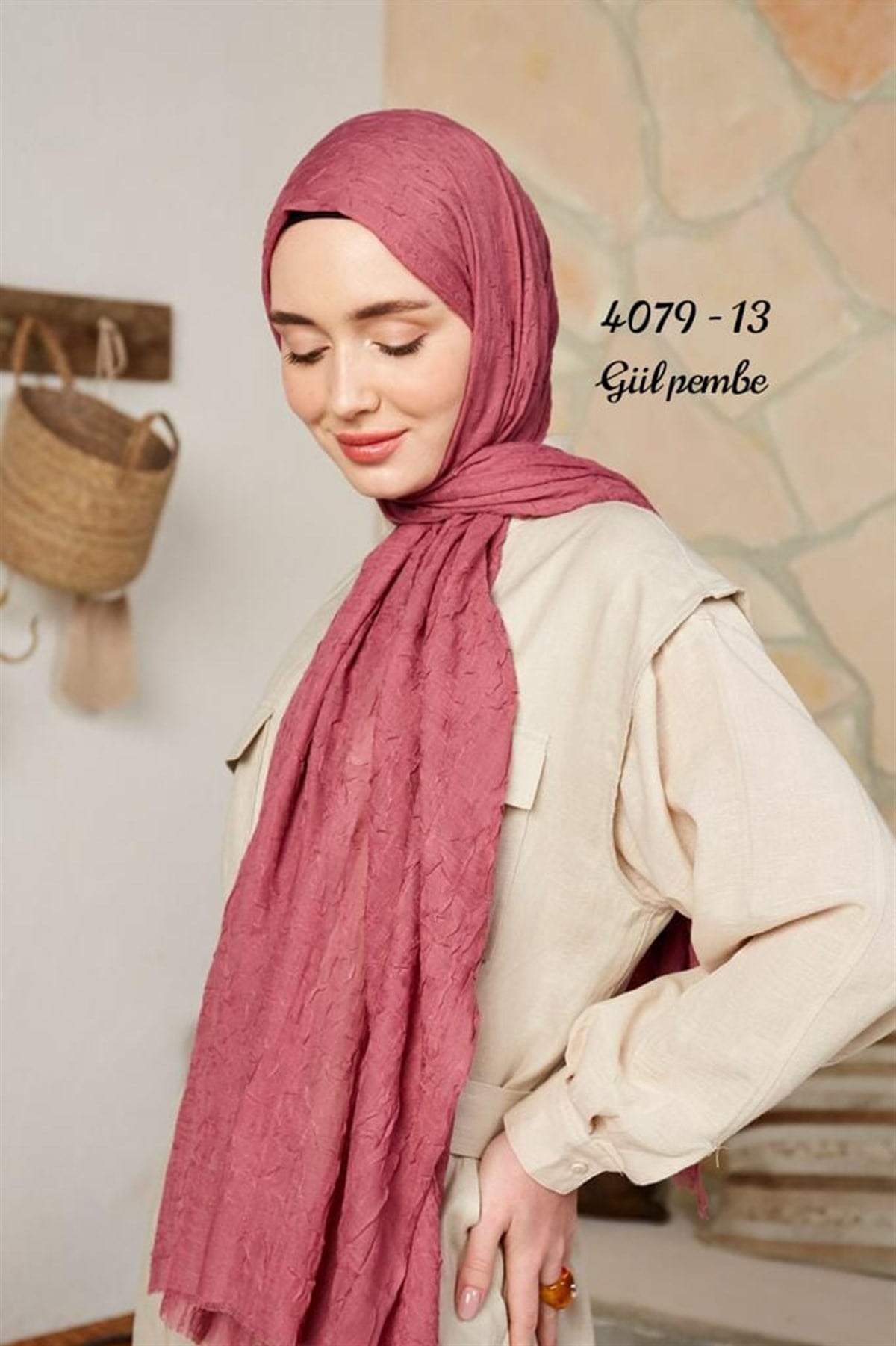 4079 MODAKAŞMİR BAMBU KRAŞ ŞAL