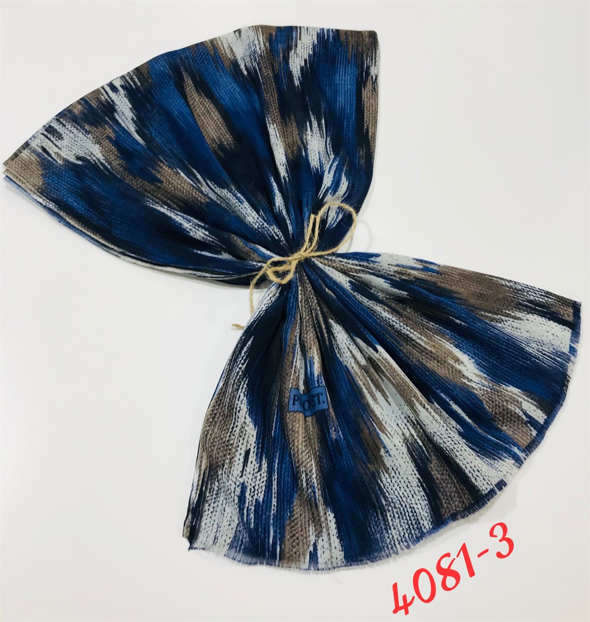 4081 Poloist Desenli  Şal