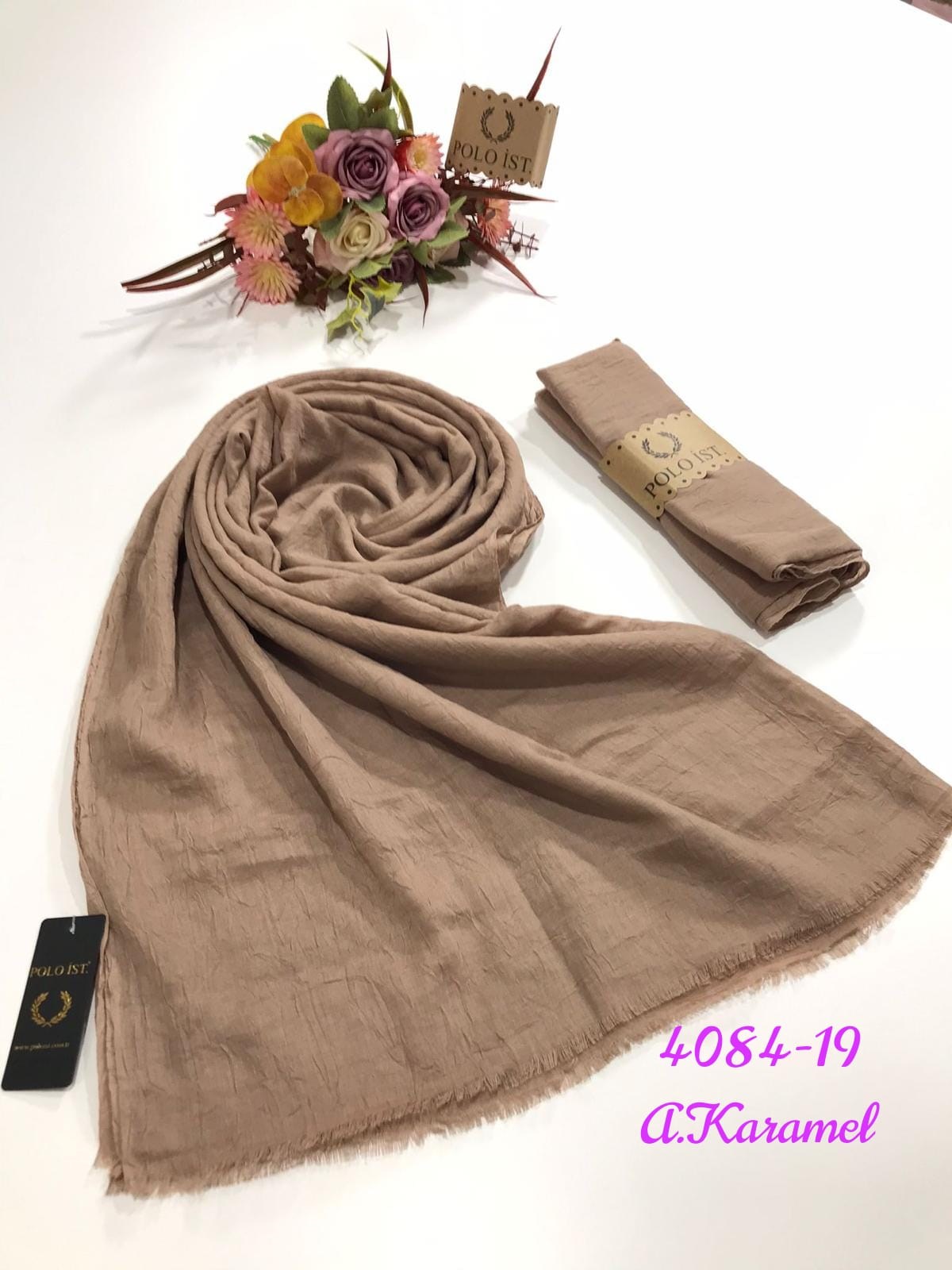 4084 Bambu Kraş Şal