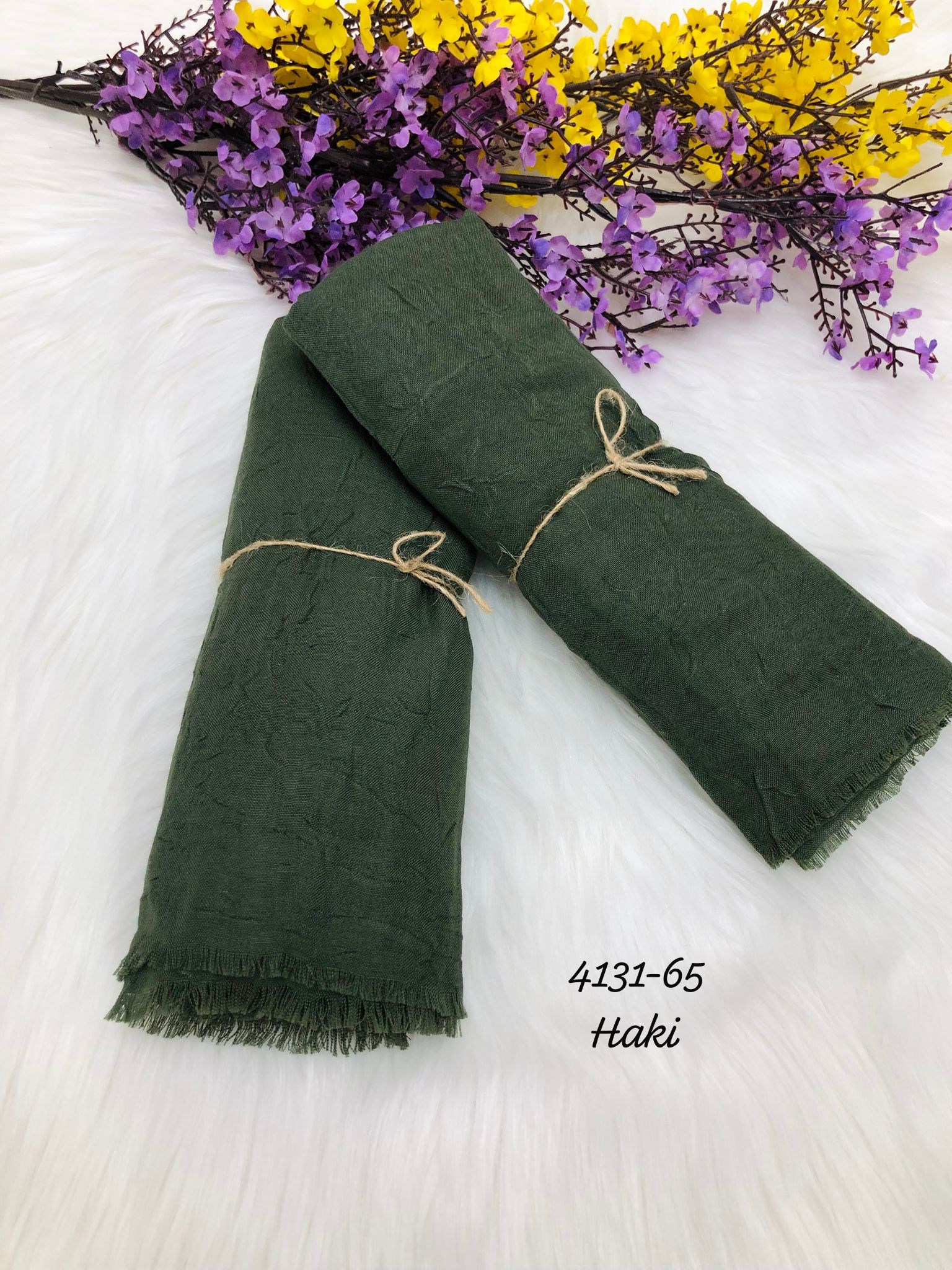 4131 Lüks Bambu Kraş Şal