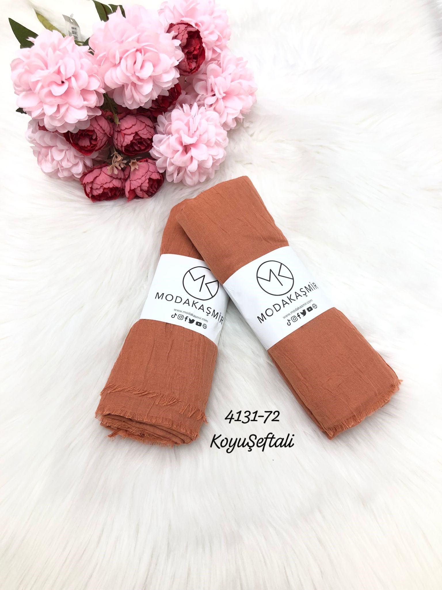 4131 Lüks Bambu Kraş Şal