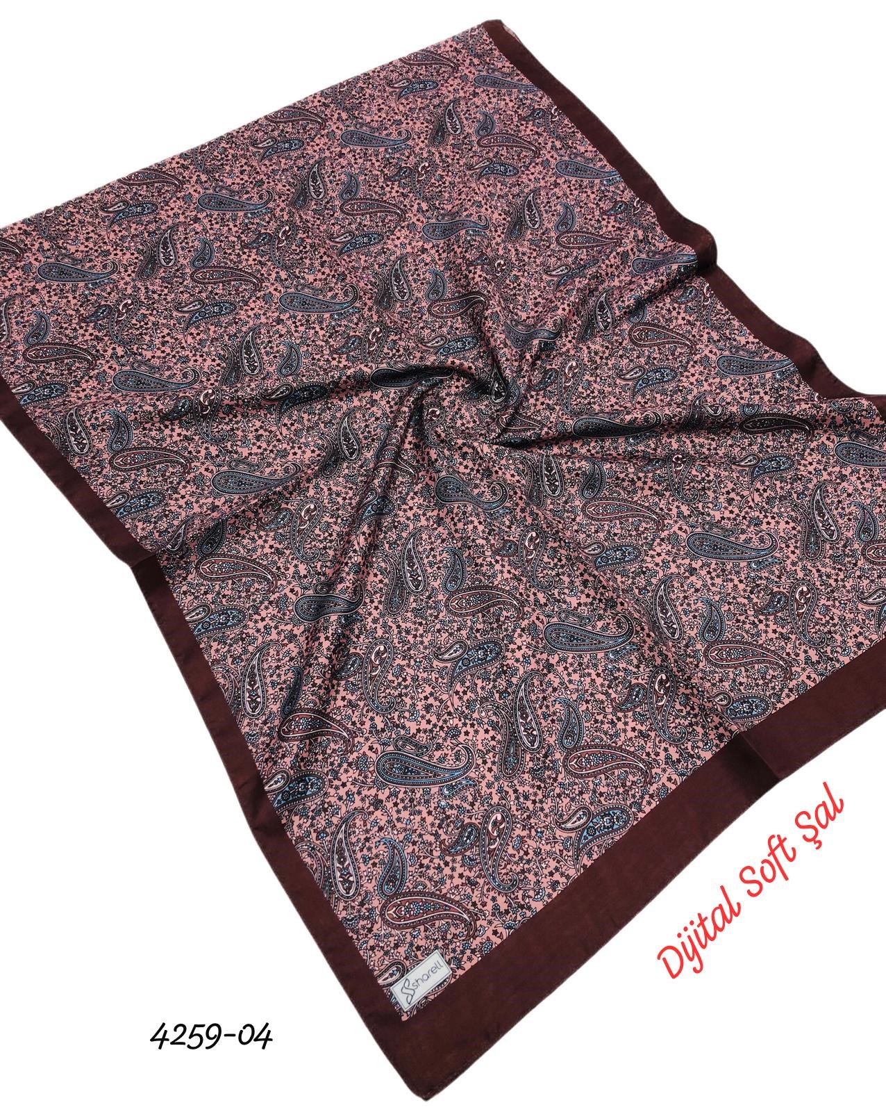 4259 Dijital Soft Şal