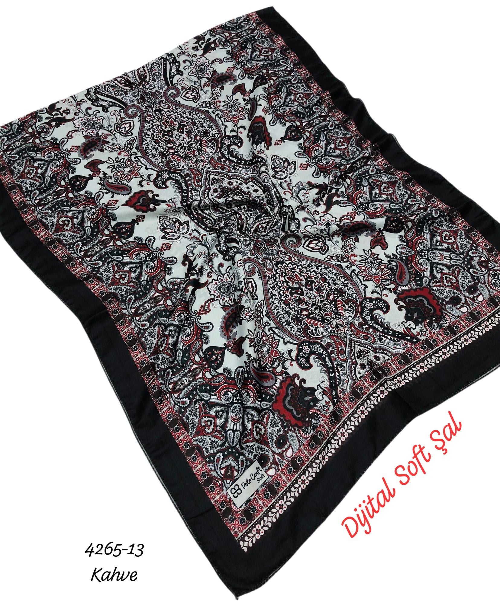 4265 Dijital Soft Şal