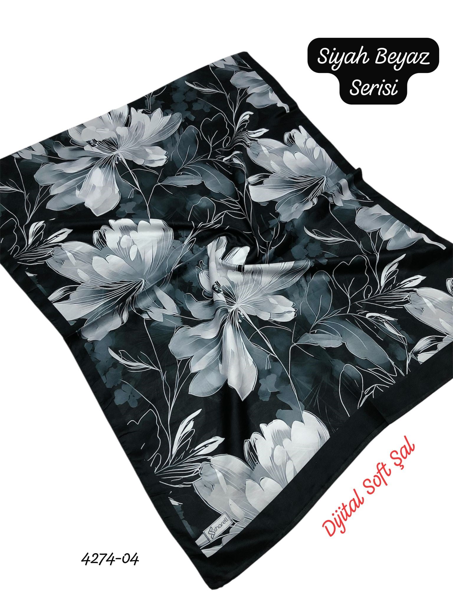 4274 Dijital Soft Şal