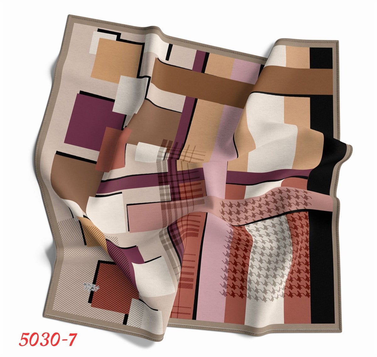 5030 Dijital Twil Eşarp