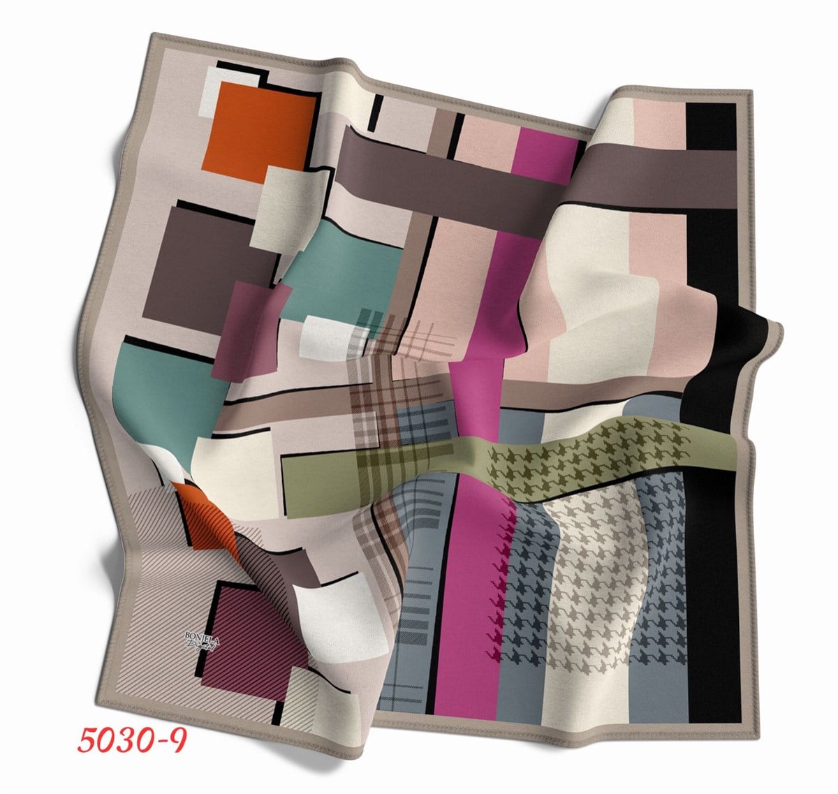5030 Dijital Twil Eşarp