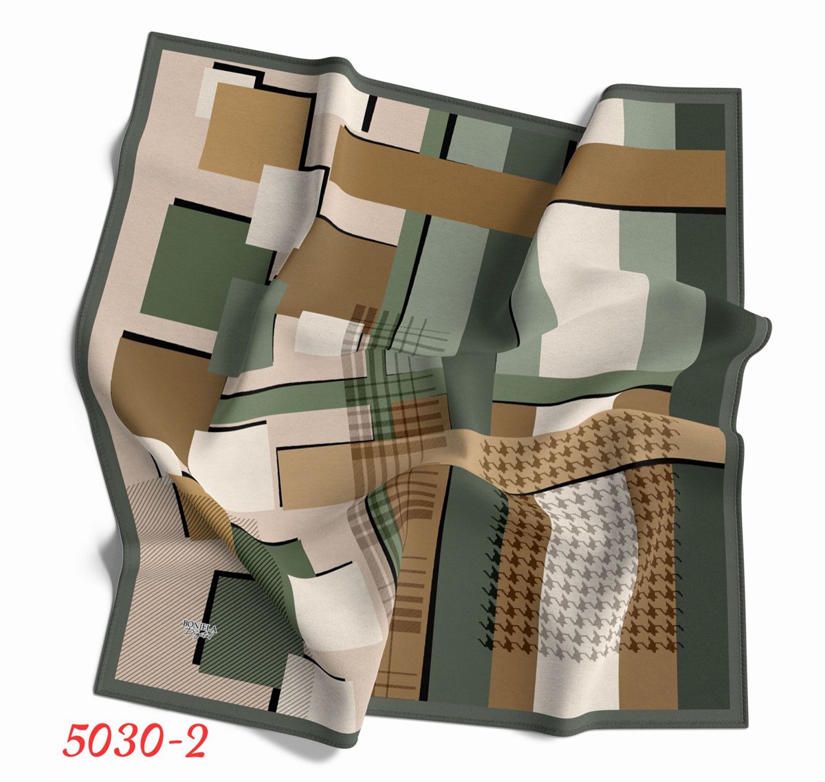 5030 Dijital Twil Eşarp