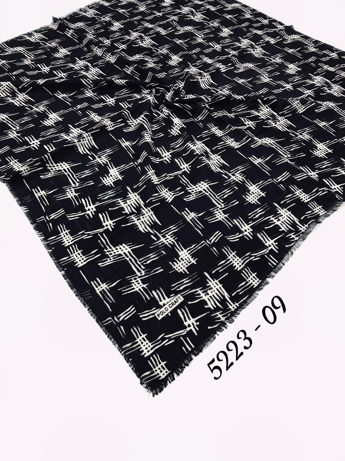 5223 Flamlı Pamuk Eşarp