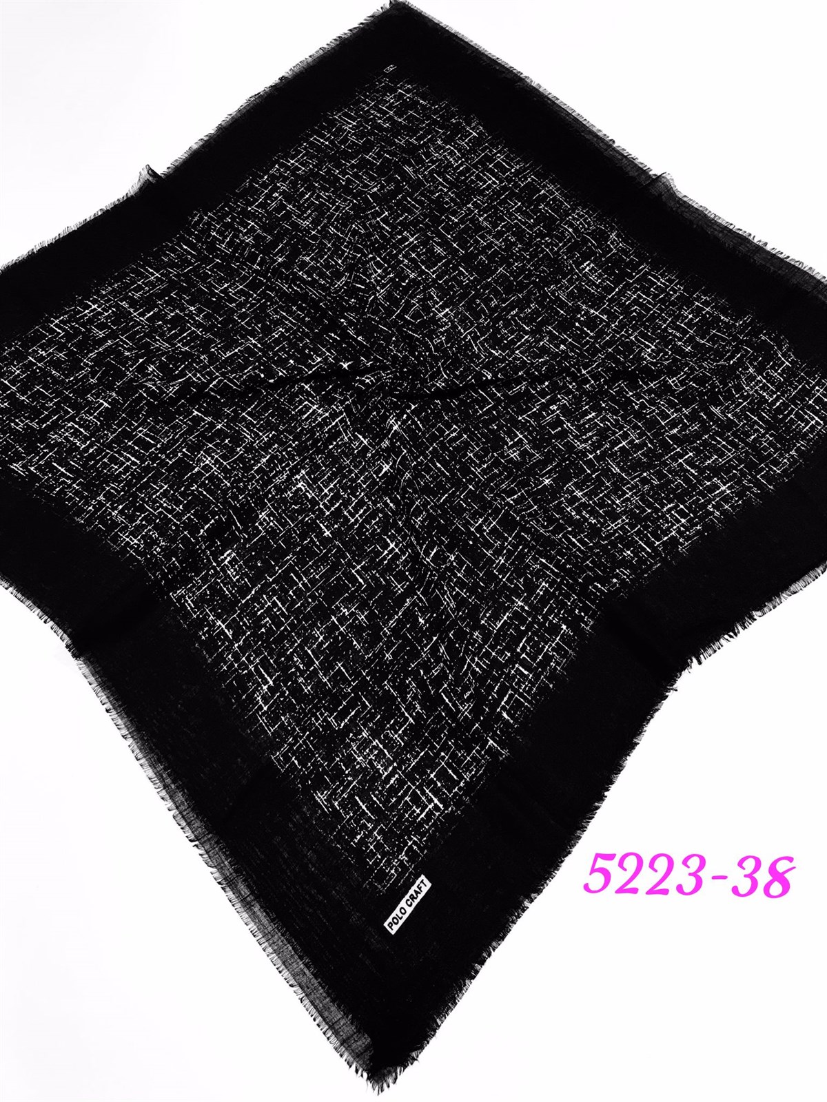 5223 Flamlı Pamuk Eşarp