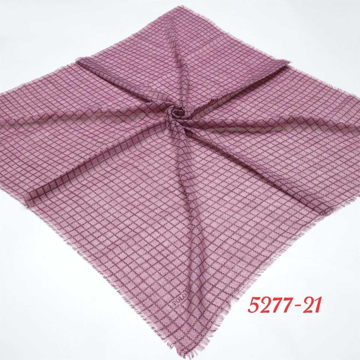 5277 Flamlı Poloist Eşarp