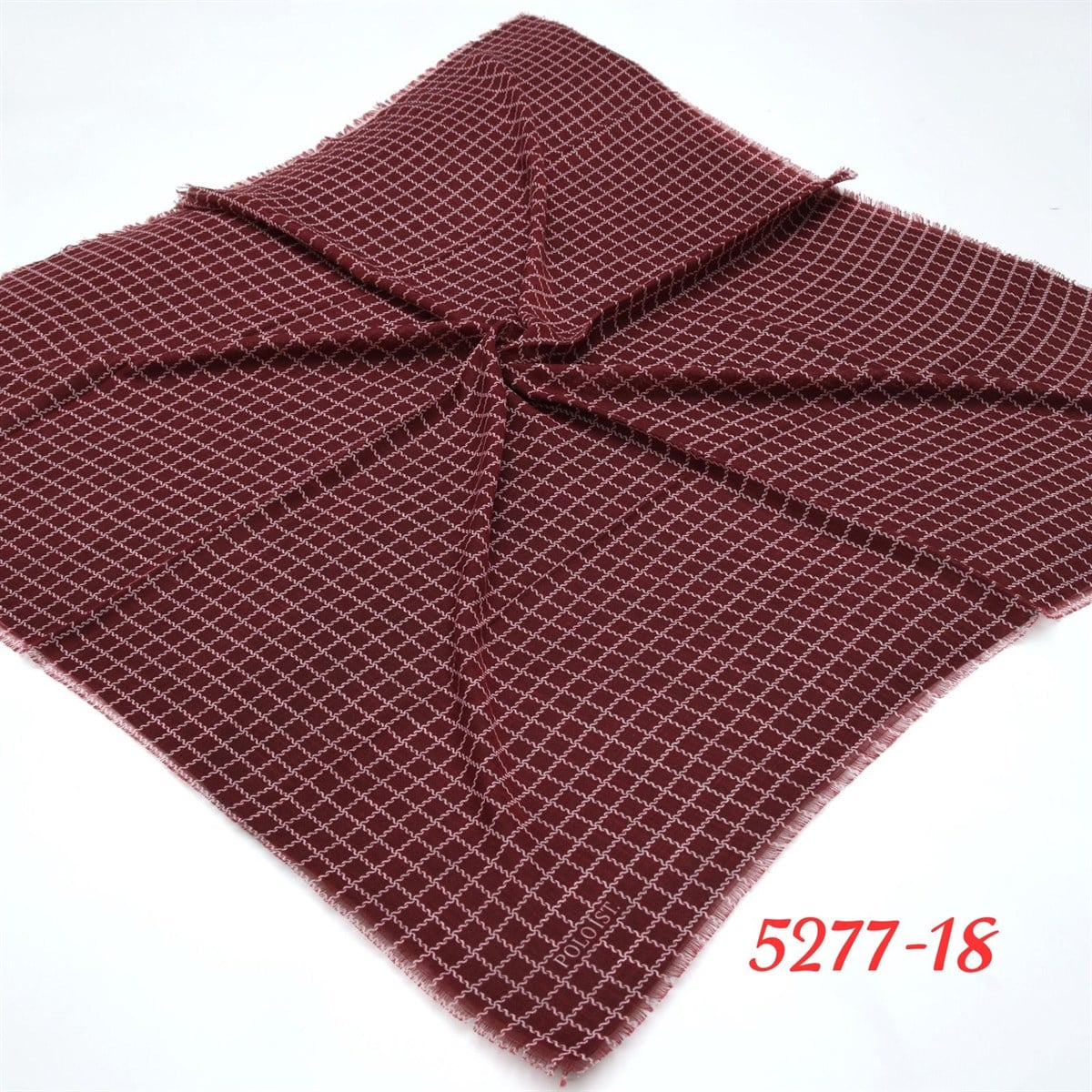 5277 Flamlı Poloist Eşarp