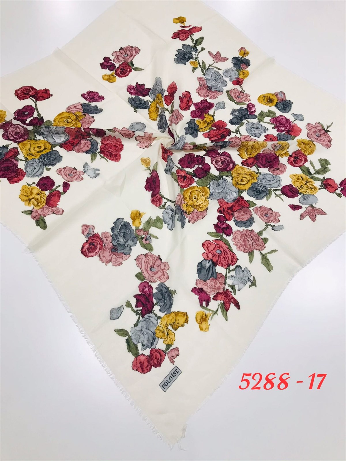 5288 Dimi Flamlı Poloist Eşarp