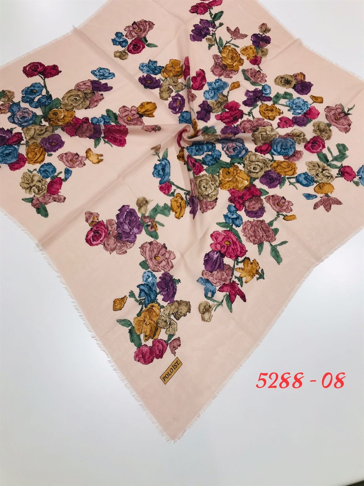 5288 Dimi Flamlı Poloist Eşarp
