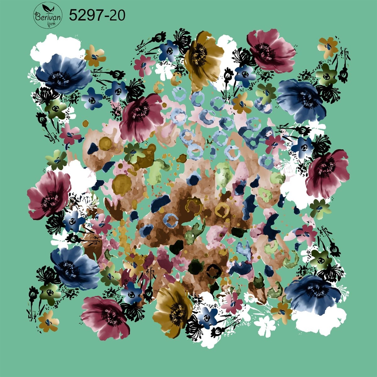 5297 Oyalık Polester yazma