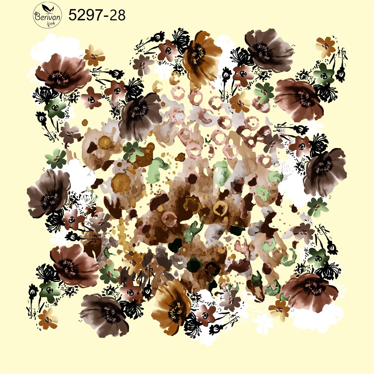 5297 Oyalık Polester yazma