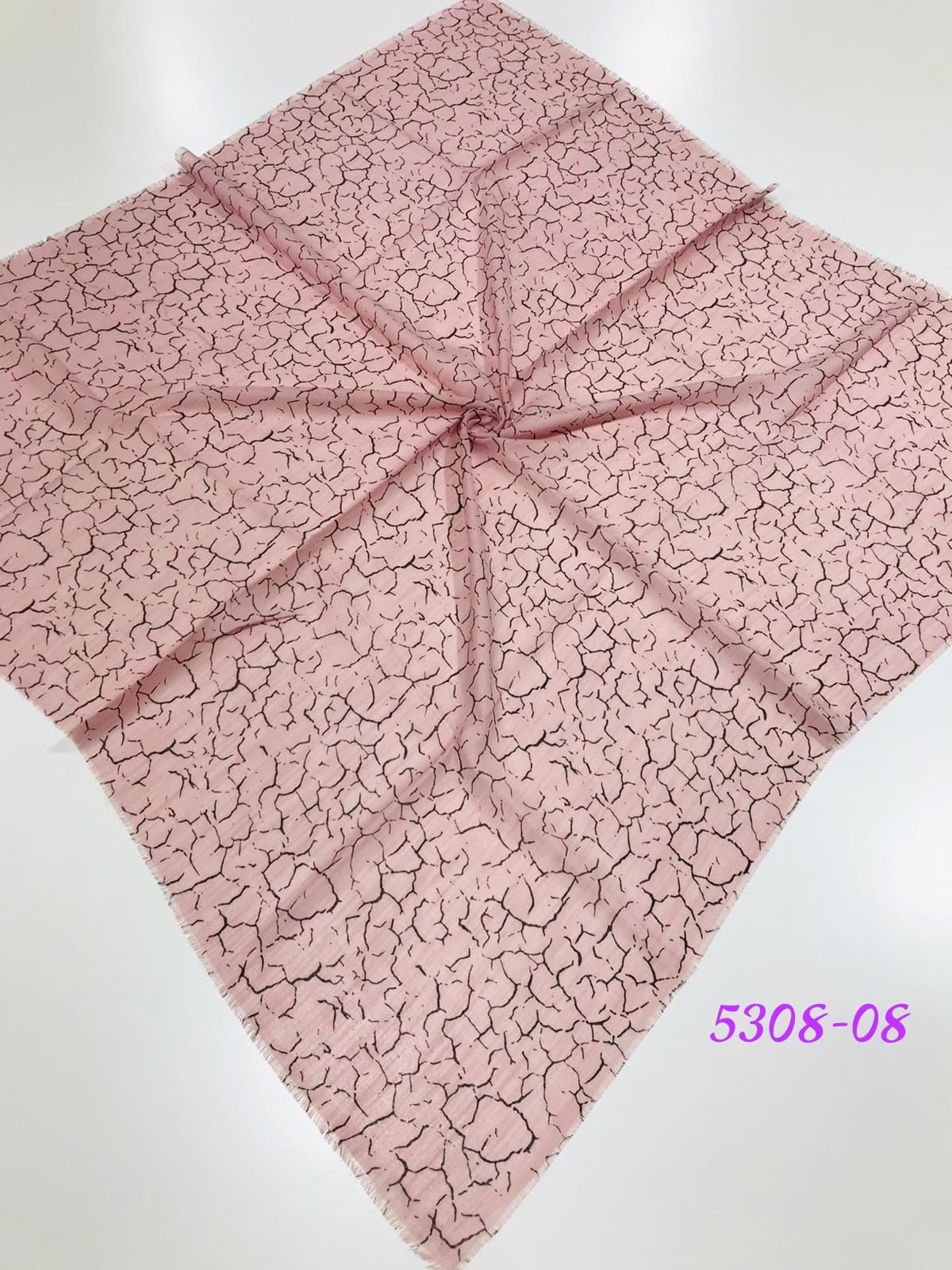 5308 Flamlı Pamuk Eşarp