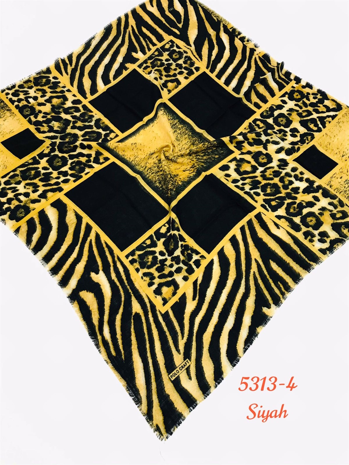 5313 Flamlı Pamuk Eşarp