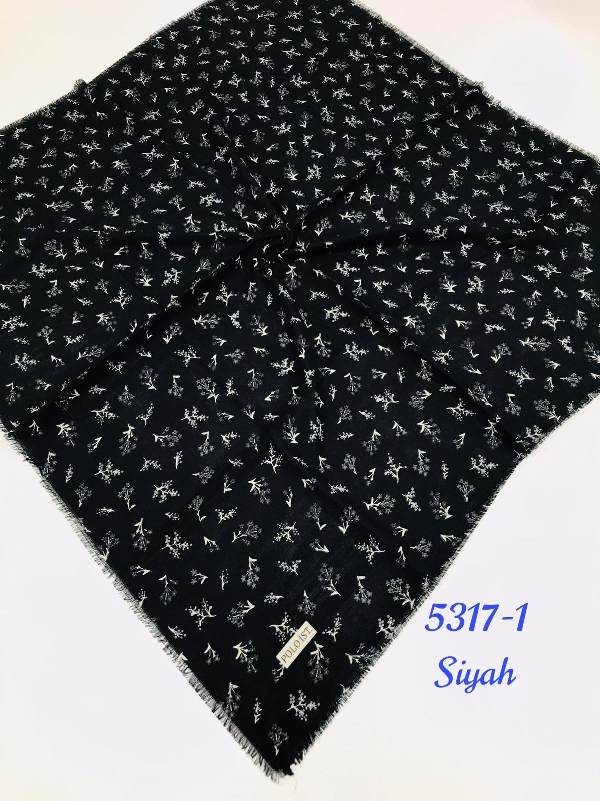 5317 Flamlı Pamuk Eşarp
