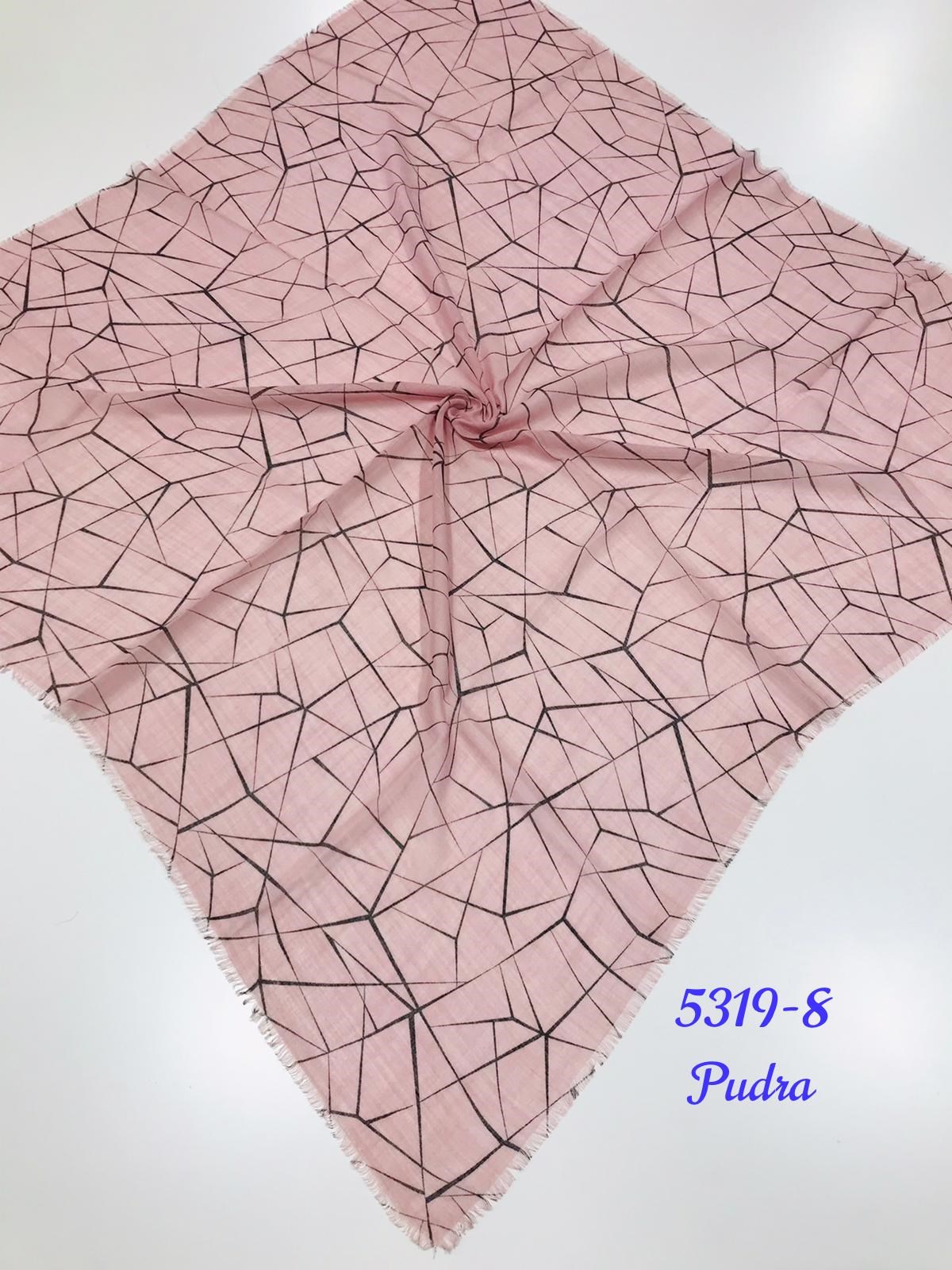5319 Flamlı Pamuk Eşarp
