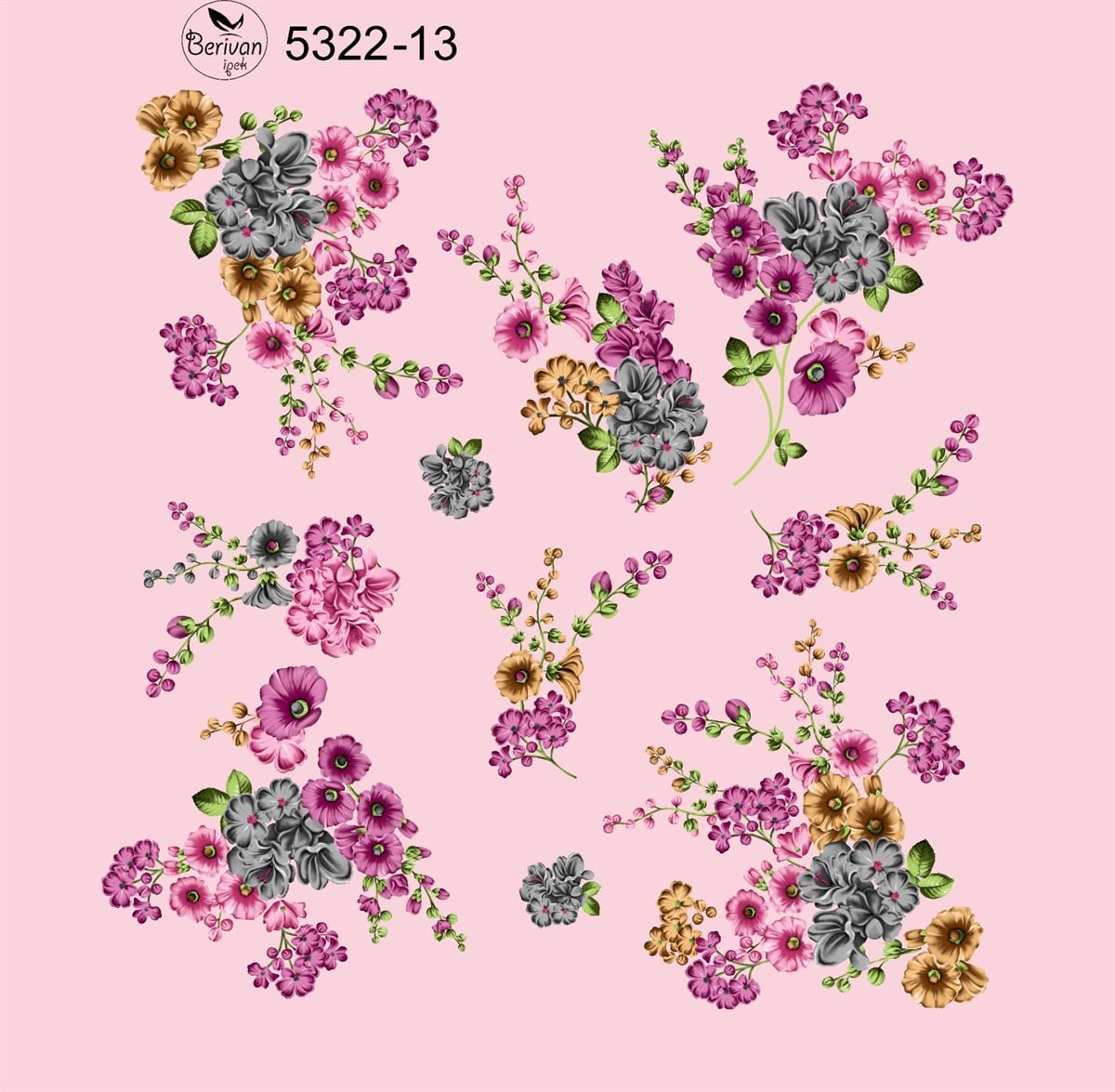 5322 Polyester Oyalık Yazma