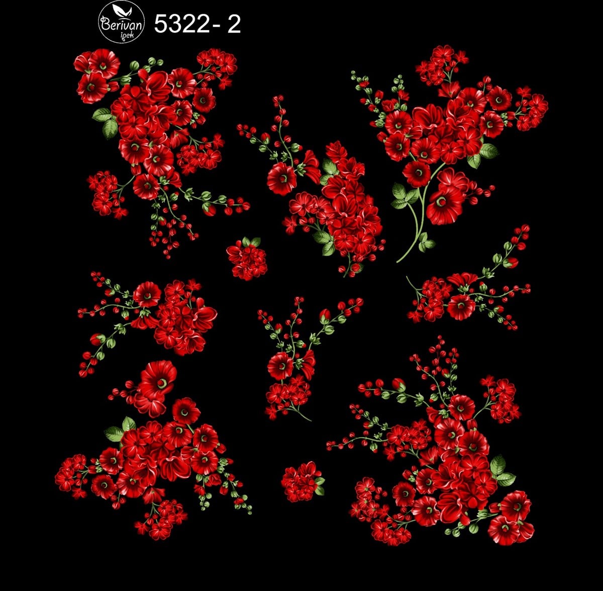 5322 Polyester Oyalık Yazma