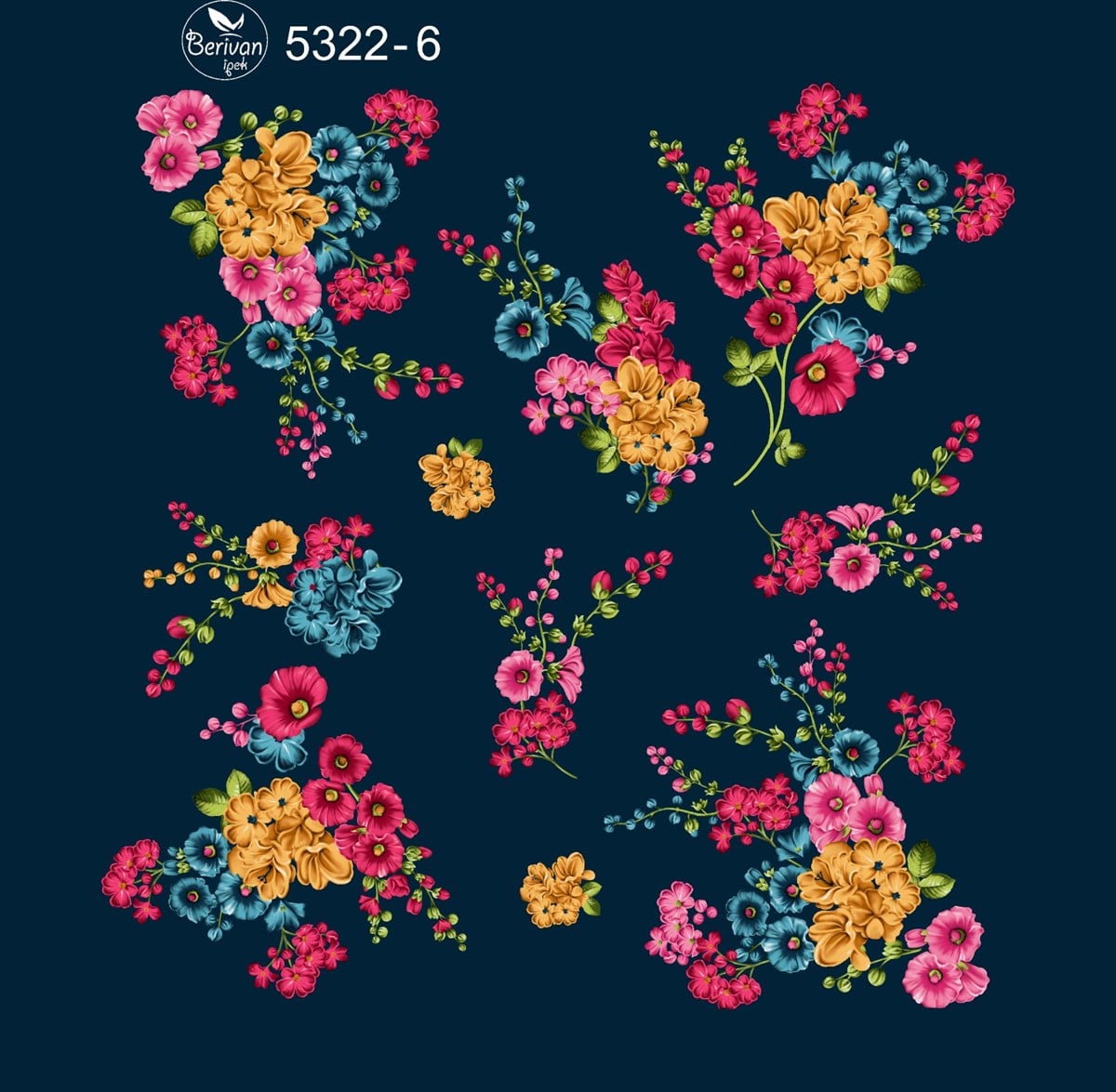 5322 Polyester Oyalık Yazma