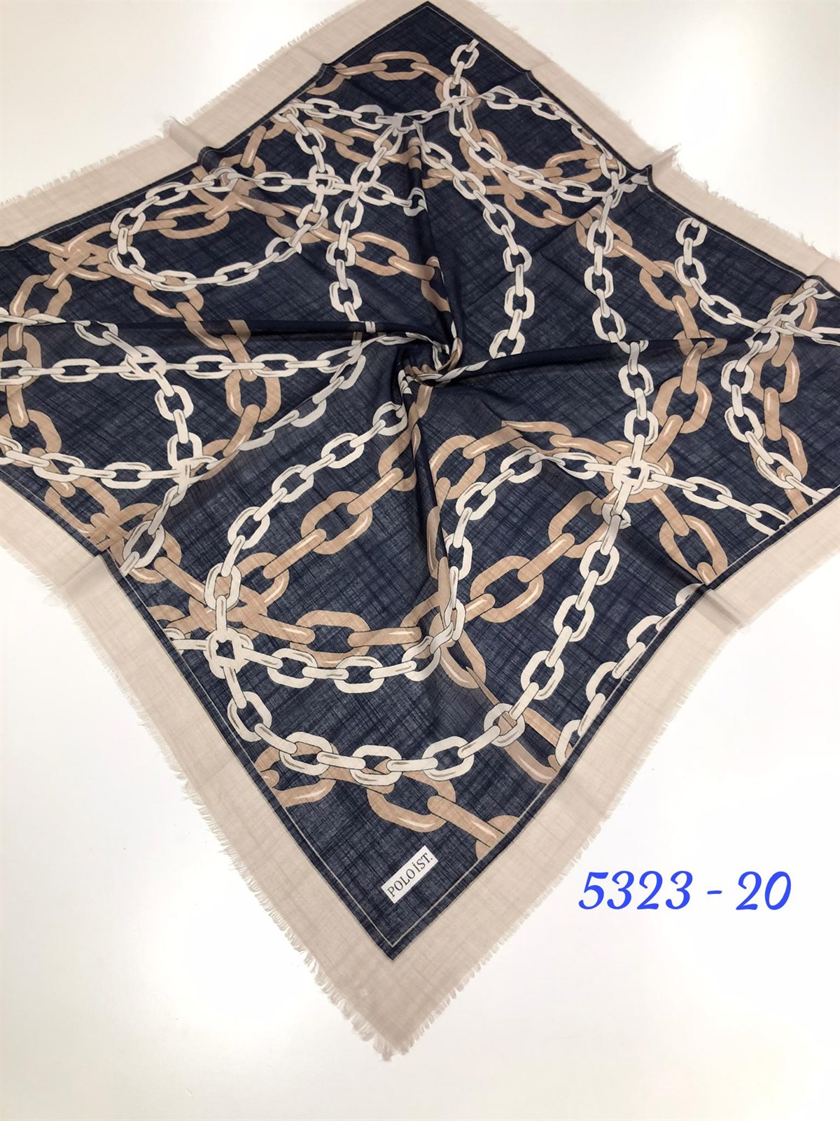 5323  Poloist Flamlı Eşarp