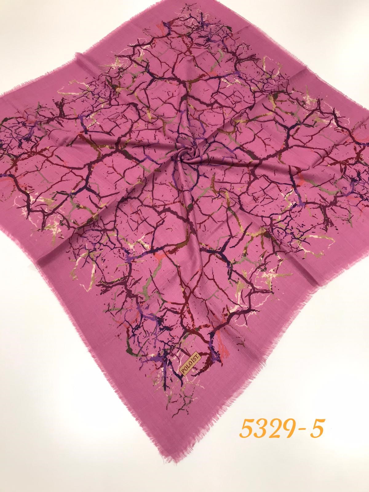 5329 Flamlı Pamuk Eşarp