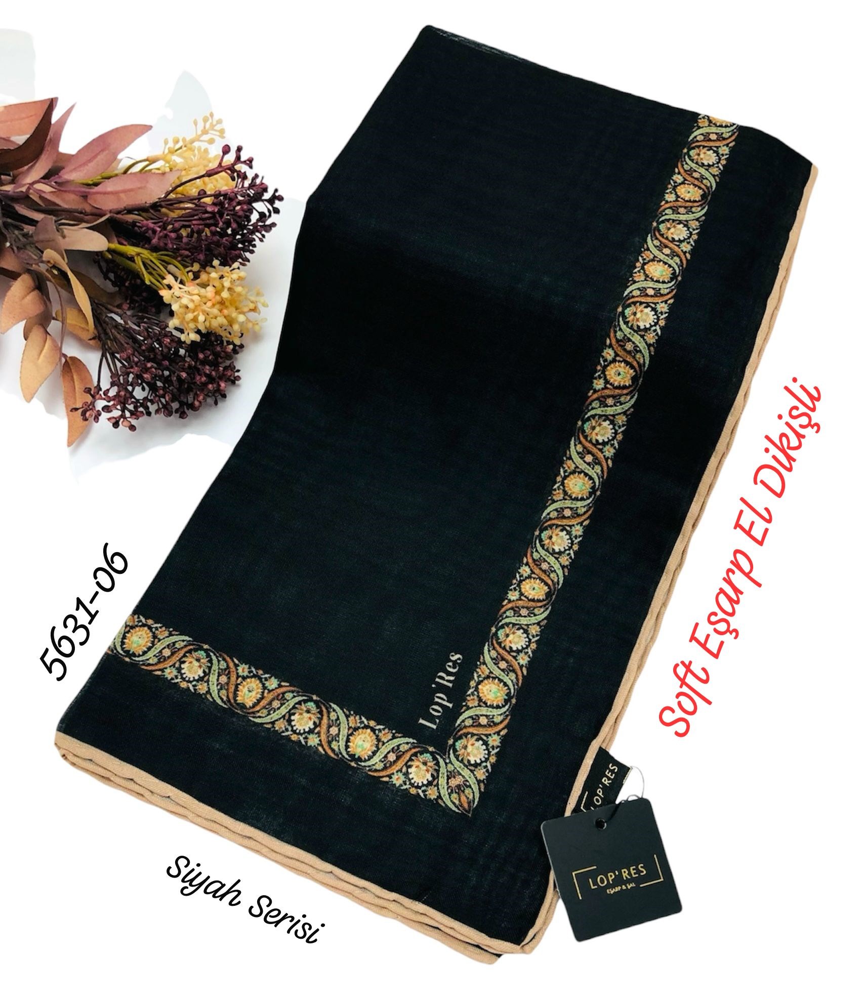 5631 Lop'Res Soft Eşarp
