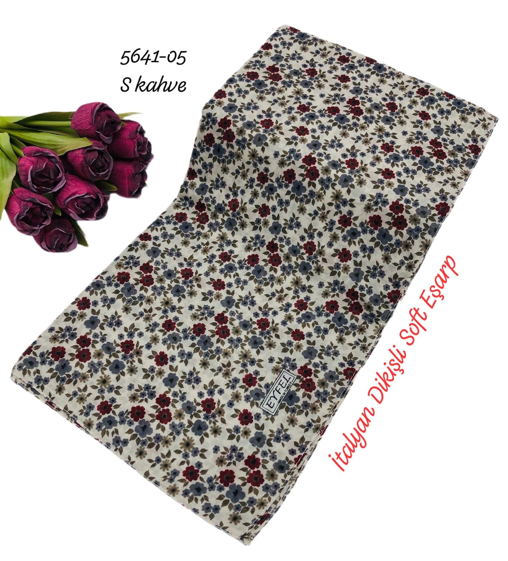 5641 İtalyan Dikişli (Yazlık) Soft Eşarp