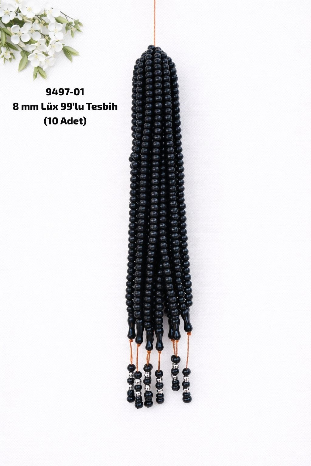 8 mm Lüks 99'lu Tesbih