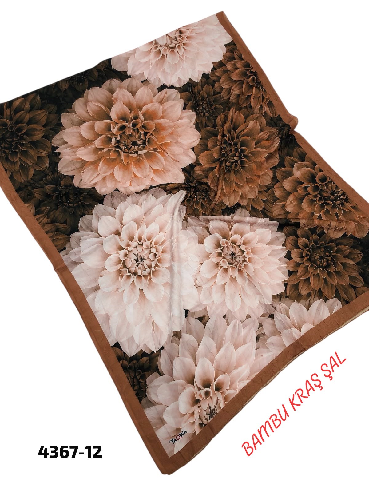 Desenli Bambu Kraş Şal