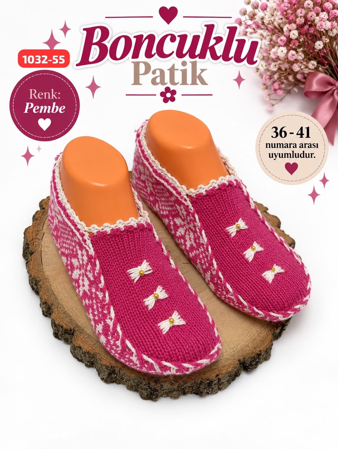 Desenli Patik