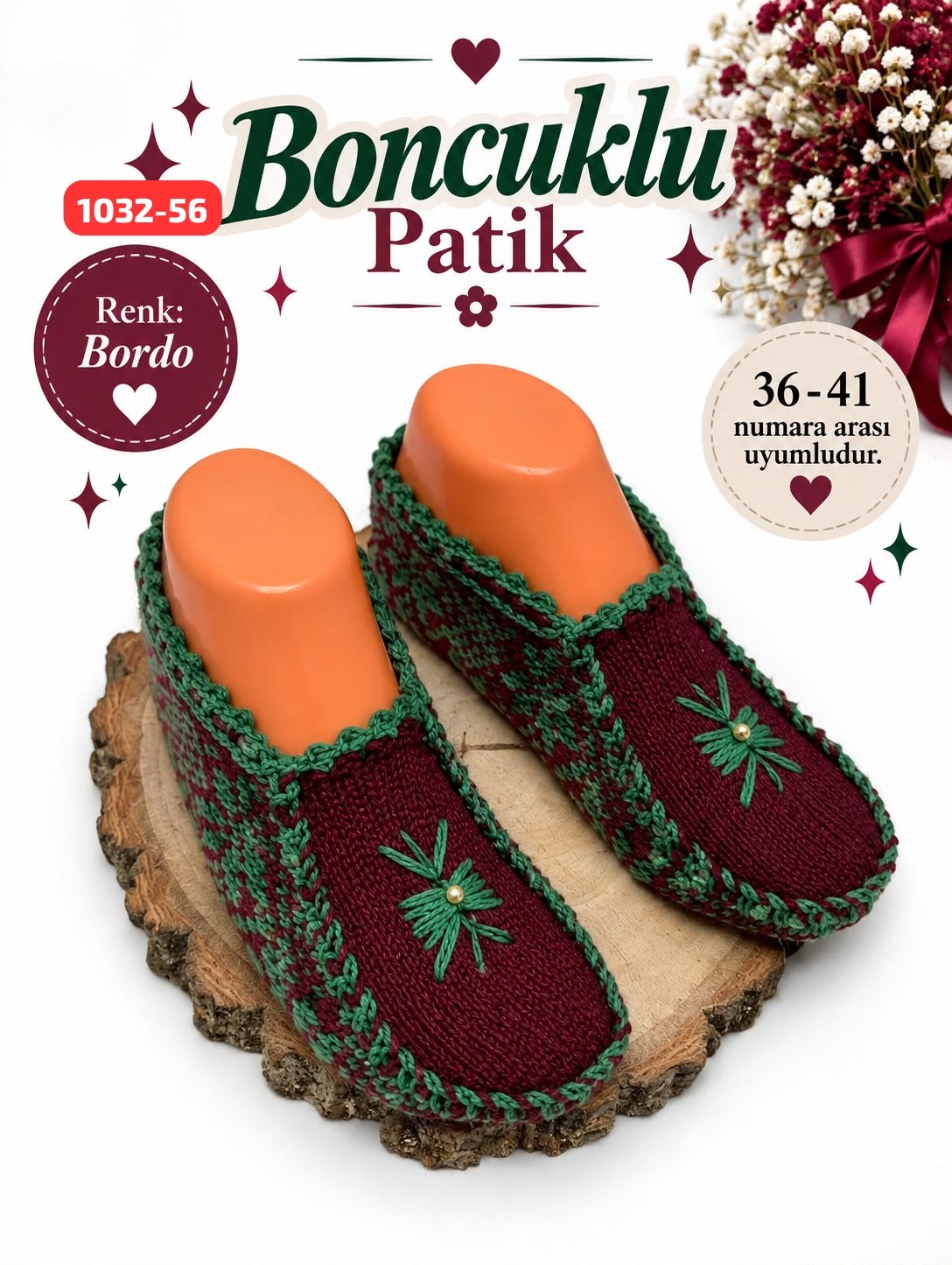 Desenli Patik