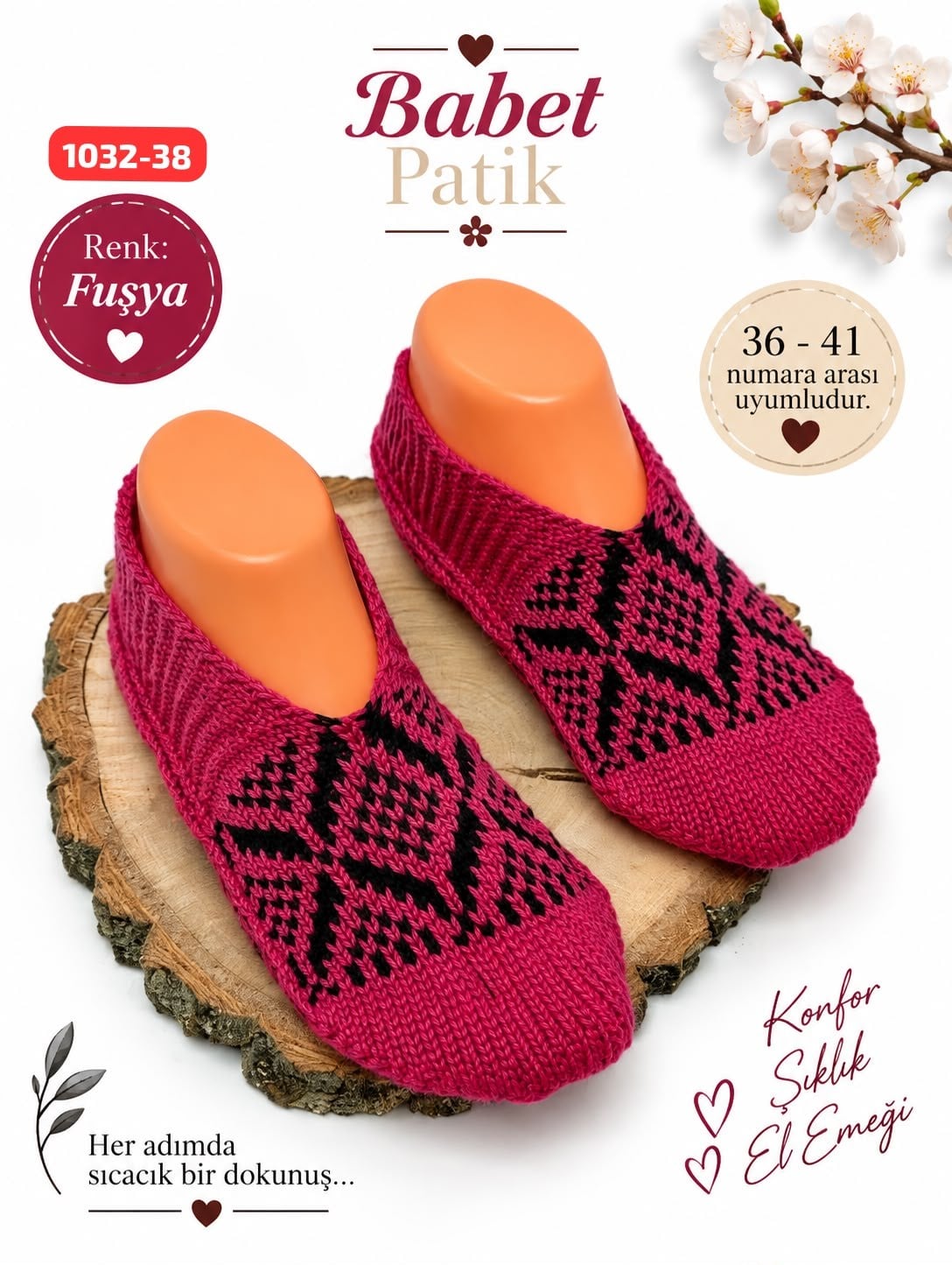 Desenli Patik