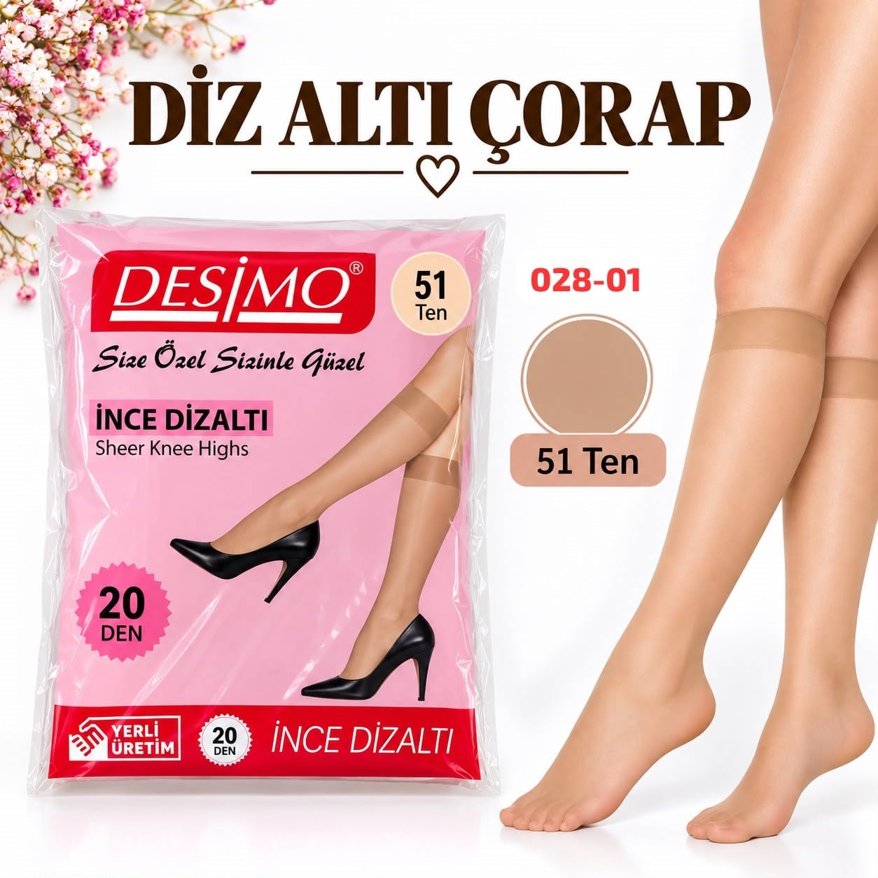 Diz Altı Çorap